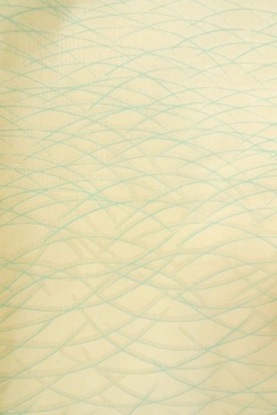 画像6: O1225X 女性用 襦袢   シルク（正絹） オフ　ホワイト,  芝草 【中古】【USED】【リサイクル】 ★★★☆☆【O1225X】 (6)