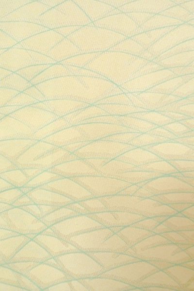 画像7: O1225X 女性用 襦袢   シルク（正絹） オフ　ホワイト,  芝草 【中古】【USED】【リサイクル】 ★★★☆☆【O1225X】 (7)