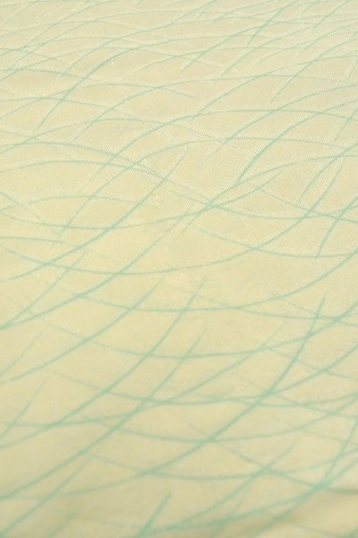 画像10: O1225X 女性用 襦袢   シルク（正絹） オフ　ホワイト,  芝草 【中古】【USED】【リサイクル】 ★★★☆☆【O1225X】 (10)