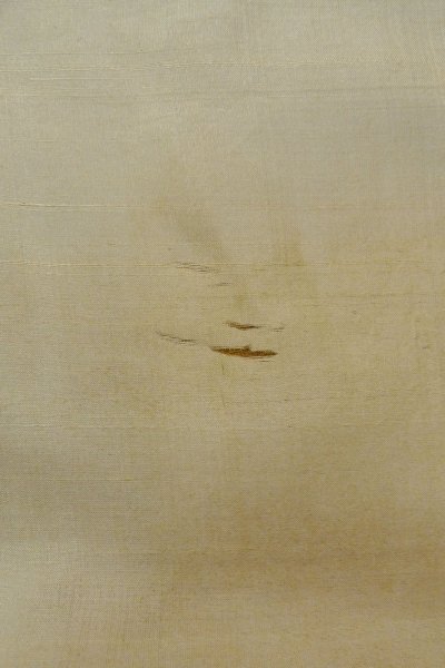 画像27: P0109A 女性用 留袖   シルク（正絹） 薄い茶色,  花 【中古】【USED】【リサイクル】 ★☆☆☆☆【P0109A】 (27)