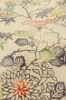 画像10: P0109M 女性用 羽織   シルク（正絹） オフ　ホワイト,  菊 【中古】【USED】【リサイクル】 ★★☆☆☆【P0109M】 (10)