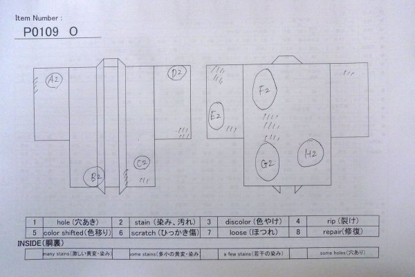 画像13: P0109O 女性用 羽織   シルク（正絹） 深い茶色,  小さな点々 【中古】【USED】【リサイクル】 ★★☆☆☆【P0109O】 (13)