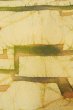 画像4: P0109P 女性用 羽織   シルク（正絹） 淡い黄色,  抽象的模様 【中古】【USED】【リサイクル】 ★★★☆☆【P0109P】 (4)
