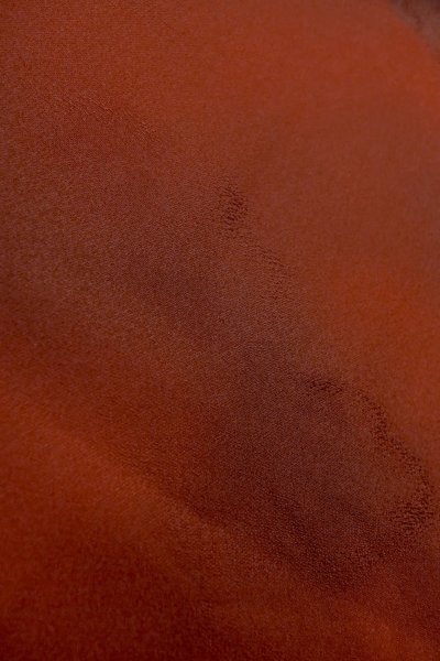 画像8: P0109S 女性用 羽織   シルク（正絹） 鮮やか朱赤,  雲 【中古】【USED】【リサイクル】 ★★★☆☆【P0109S】 (8)