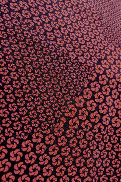 画像7: P0109U 女性用 羽織   シルク（正絹） 黒,  花 【中古】【USED】【リサイクル】 ★★★★☆【P0109U】 (7)