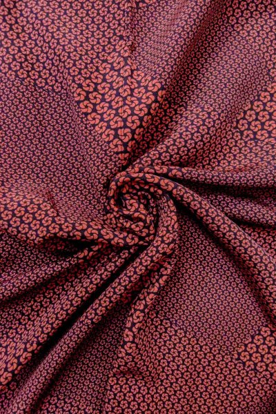 画像11: P0109U 女性用 羽織   シルク（正絹） 黒,  花 【中古】【USED】【リサイクル】 ★★★★☆【P0109U】 (11)