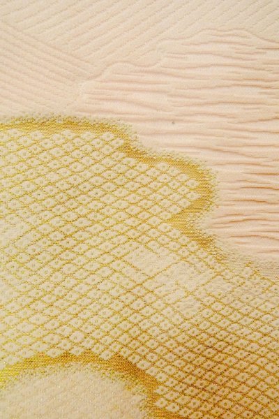 画像7: P0109V 女性用 羽織   シルク（正絹） 薄い桃色,  源氏雲 【中古】【USED】【リサイクル】 ★★☆☆☆【P0109V】 (7)