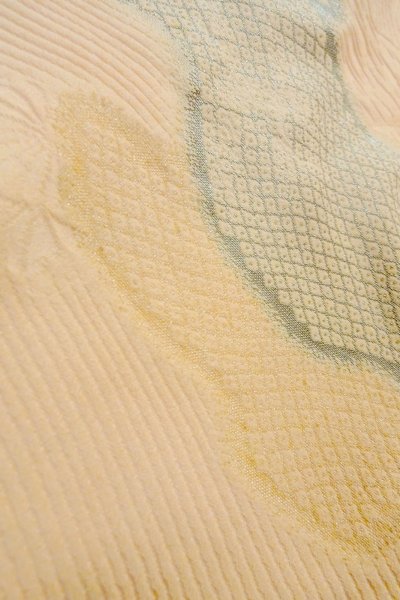 画像8: P0109V 女性用 羽織   シルク（正絹） 薄い桃色,  源氏雲 【中古】【USED】【リサイクル】 ★★☆☆☆【P0109V】 (8)