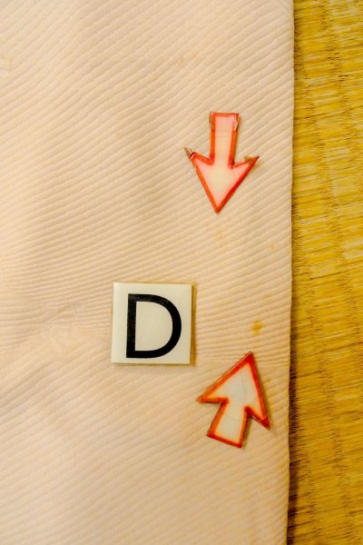 画像17: P0109V 女性用 羽織   シルク（正絹） 薄い桃色,  源氏雲 【中古】【USED】【リサイクル】 ★★☆☆☆【P0109V】 (17)