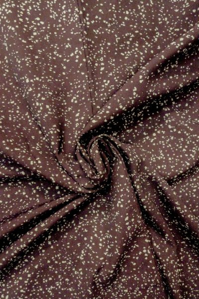 画像9: P0109Y 女性用 羽織   化繊 深い紫色,  小さな点々 【中古】【USED】【リサイクル】 ★★★☆☆【P0109Y】 (9)