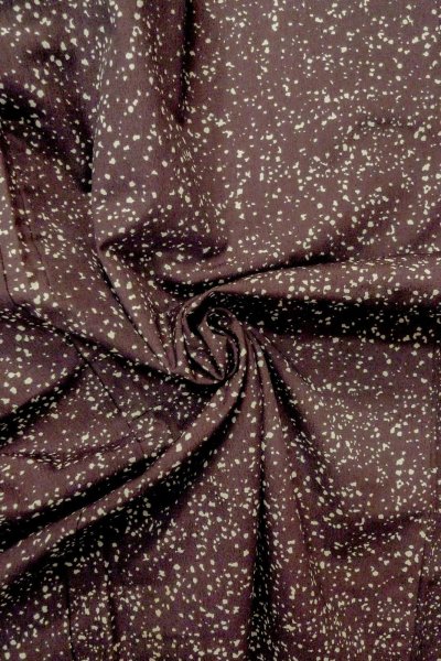 画像10: P0109Y 女性用 羽織   化繊 深い紫色,  小さな点々 【中古】【USED】【リサイクル】 ★★★☆☆【P0109Y】 (10)