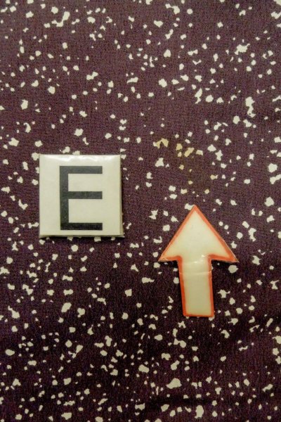 画像16: P0109Y 女性用 羽織   化繊 深い紫色,  小さな点々 【中古】【USED】【リサイクル】 ★★★☆☆【P0109Y】 (16)