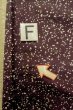 画像17: P0109Y 女性用 羽織   化繊 深い紫色,  小さな点々 【中古】【USED】【リサイクル】 ★★★☆☆【P0109Y】 (17)