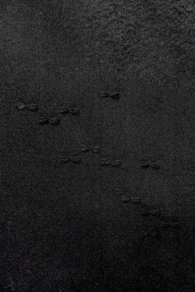 画像7: P0110D 女性用 羽織   シルク（正絹） 黒,  【中古】【USED】【リサイクル】 ★★★☆☆【P0110D】 (7)