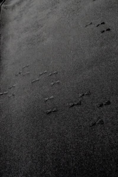 画像11: P0110D 女性用 羽織   シルク（正絹） 黒,  【中古】【USED】【リサイクル】 ★★★☆☆【P0110D】 (11)