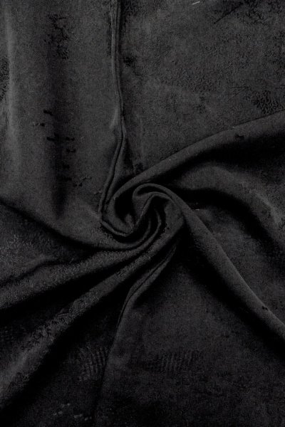 画像12: P0110D 女性用 羽織   シルク（正絹） 黒,  【中古】【USED】【リサイクル】 ★★★☆☆【P0110D】 (12)