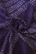 画像12: P0120A 女性用 羽織   シルク（正絹） 深い紫色,  かのこ 【中古】【USED】【リサイクル】 ★★☆☆☆【P0120A】 (12)