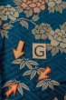 画像20: P0120G 女性用 羽織   シルク（正絹） 灰色がかった青,  ぼたん 【中古】【USED】【リサイクル】 ★★☆☆☆【P0120G】 (20)