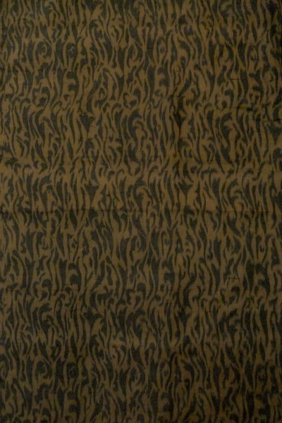 画像4: P0123E 女性用 羽織   シルク（正絹） 深い茶色,  抽象的模様 【中古】【USED】【リサイクル】 ★★★★☆【P0123E】 (4)