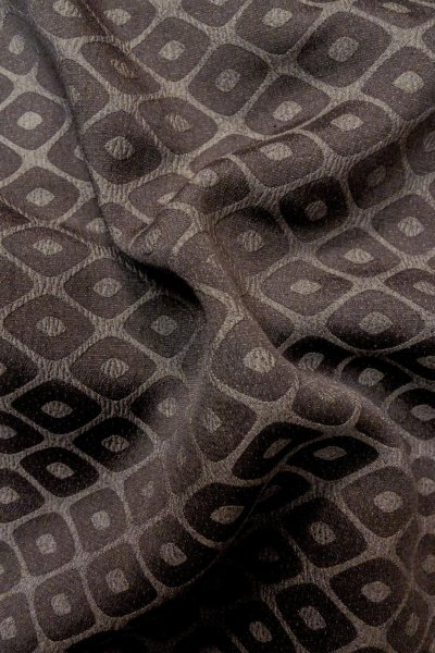 画像11: P0123F 女性用 羽織   シルク（正絹） 灰色がかった淡い紫色,  菱 【中古】【USED】【リサイクル】 ★★☆☆☆【P0123F】 (11)