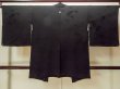画像2: P0123G 女性用 羽織   シルク（正絹） 黒,  【中古】【USED】【リサイクル】 ★★★★☆【P0123G】 (2)
