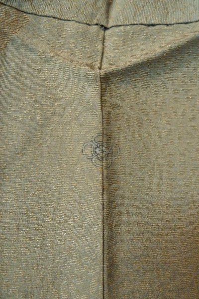 画像5: P0123P 女性用 羽織   シルク（正絹） 薄い青み灰色,  【中古】【USED】【リサイクル】 ★★☆☆☆【P0123P】 (5)