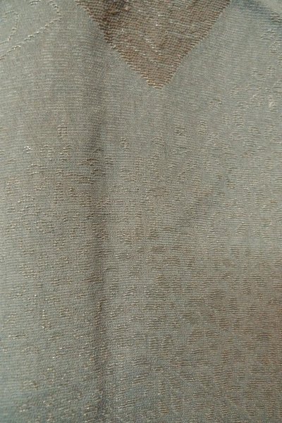 画像8: P0123P 女性用 羽織   シルク（正絹） 薄い青み灰色,  【中古】【USED】【リサイクル】 ★★☆☆☆【P0123P】 (8)