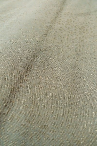 画像9: P0123P 女性用 羽織   シルク（正絹） 薄い青み灰色,  【中古】【USED】【リサイクル】 ★★☆☆☆【P0123P】 (9)