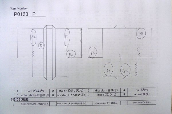 画像14: P0123P 女性用 羽織   シルク（正絹） 薄い青み灰色,  【中古】【USED】【リサイクル】 ★★☆☆☆【P0123P】 (14)