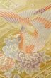 画像6: P0206A 袋帯 女性用着物 シルク（正絹）  光沢のある 金色 ぼたん 【中古】 【USED】 【リサイクル】 ★★★☆☆ (6)