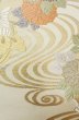 画像7: P0206C 袋帯 女性用着物 シルク（正絹）   オフ　ホワイト 花丸文 【中古】 【USED】 【リサイクル】 ★★★☆☆ (7)