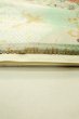 画像3: P0206K 袋帯 女性用着物 シルク（正絹）  光沢のある オフ　ホワイト 花 【中古】 【USED】 【リサイクル】 ★★★★☆ (3)
