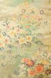 画像4: P0206K 袋帯 女性用着物 シルク（正絹）  光沢のある オフ　ホワイト 花 【中古】 【USED】 【リサイクル】 ★★★★☆ (4)