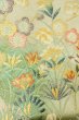 画像7: P0206K 袋帯 女性用着物 シルク（正絹）  光沢のある オフ　ホワイト 花 【中古】 【USED】 【リサイクル】 ★★★★☆ (7)