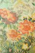 画像8: P0206K 袋帯 女性用着物 シルク（正絹）  光沢のある オフ　ホワイト 花 【中古】 【USED】 【リサイクル】 ★★★★☆ (8)