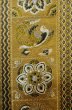 画像7: P0206O 袋帯 女性用着物 シルク（正絹）  深い オリーブ 鳳凰 【中古】 【USED】 【リサイクル】 ★★★★☆ (7)