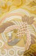 画像5: P0206P 袋帯 女性用着物 シルク（正絹）  薄い 金色 花 【中古】 【USED】 【リサイクル】 ★★★☆☆ (5)