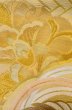 画像8: P0206P 袋帯 女性用着物 シルク（正絹）  薄い 金色 花 【中古】 【USED】 【リサイクル】 ★★★☆☆ (8)