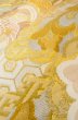 画像12: P0206P 袋帯 女性用着物 シルク（正絹）  薄い 金色 花 【中古】 【USED】 【リサイクル】 ★★★☆☆ (12)