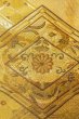 画像5: P0206Q 袋帯 女性用着物 シルク（正絹）  光沢のある 金色 菊 【中古】 【USED】 【リサイクル】 ★★★☆☆ (5)