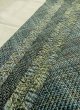 画像8: P0206S 袋帯 女性用着物 シルク（正絹）  深い 青緑色 縞 【中古】 【USED】 【リサイクル】 ★★★★☆ (8)