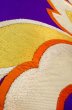 画像9: P0207B 袋帯 女性用着物 シルク（正絹）  鮮やか 紫色 唐草 【中古】 【USED】 【リサイクル】 ★★☆☆☆ (9)