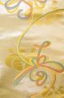 画像3: P0207C 袋帯 女性用着物 シルク（正絹）  光沢のある 金色 花 【中古】 【USED】 【リサイクル】 ★★★★☆ (3)