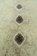 画像9: P0225E 女性用 単衣   シルク（正絹） 薄い灰色,  菱 【中古】【USED】【リサイクル】 ★★★★☆【P0225E】 (9)