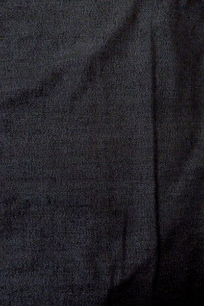 画像3: P0225G 女性用 紬   シルク（正絹） 深い灰色,  抽象的模様 【中古】【USED】【リサイクル】 ★★★★☆【P0225G】 (3)
