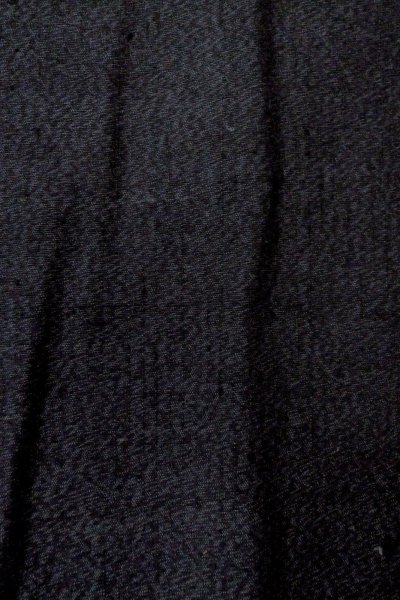 画像6: P0225G 女性用 紬   シルク（正絹） 深い灰色,  抽象的模様 【中古】【USED】【リサイクル】 ★★★★☆【P0225G】 (6)