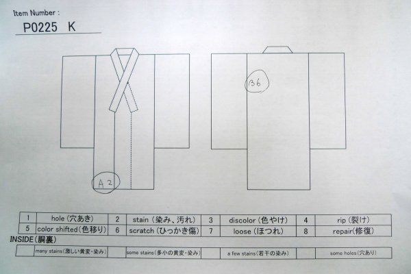 画像14: P0225K 女性用 紋付   シルク（正絹） 黒,  【中古】【USED】【リサイクル】 ★★★☆☆【P0225K】 (14)