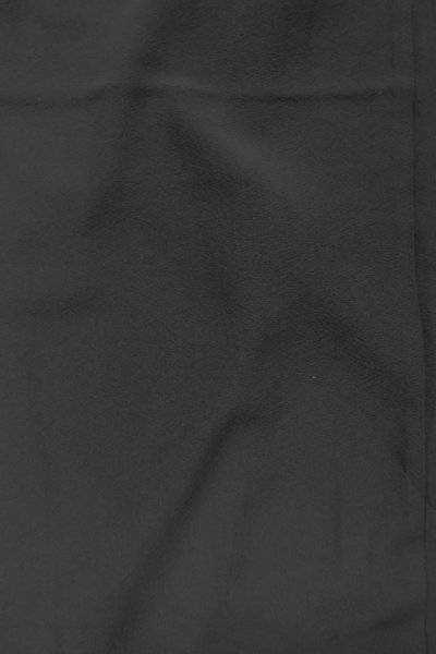 画像5: P0225M 女性用 紋付   シルク（正絹） 黒,  【中古】【USED】【リサイクル】 ★★★★★【P0225M】 (5)