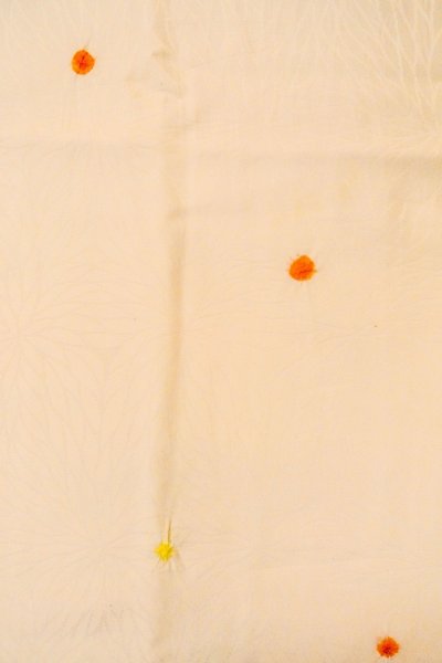 画像4: P0225V 女性用 襦袢   シルク（正絹） 薄い桃色,  丸 【中古】【USED】【リサイクル】 ★★☆☆☆【P0225V】 (4)