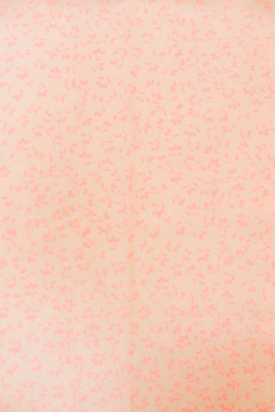 画像3: P0225X 女性用 襦袢   化繊 淡い桃色,  花 【中古】【USED】【リサイクル】 ★★★☆☆【P0225X】 (3)